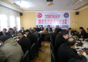 Tekman'da muhtarlar zirvesi
